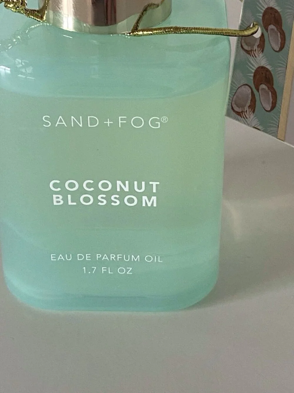 Sand‎ + Fog Eau De Parfum Oil 1.7 fl oz Coconut Blossom Orange Gardenia Musk NEW